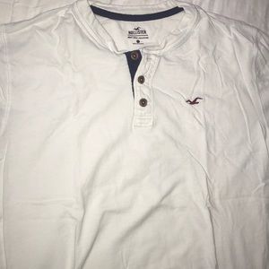 Quarter button up T-shirt